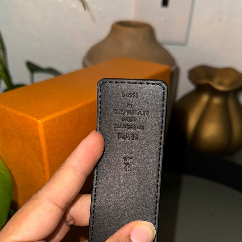 Black Monogram Belt by Louis Vuitton - Picture 13 of 14